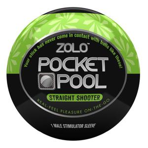 Masturbator podrczny - Zolo Pocket Pool Straight Shooter - 2279257597