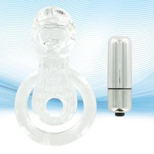 Piercie na czonka z wibracjami - XLsucker Vibrating Tongue Cockring - 2279257655