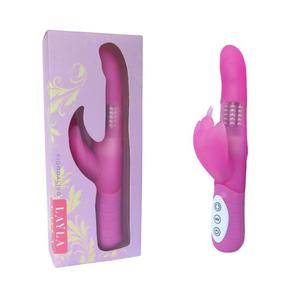 Wibrator ze stymulatorem echtaczki - Layla Fiordaliso Vibrator - 2279257676