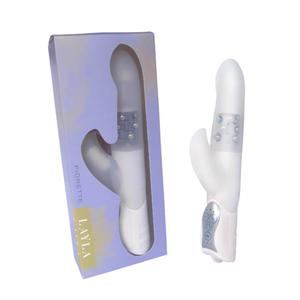 Wibrator rotacyjny ze stymulatorem echtaczki - Layla Fiorette Vibrator - 2279257677