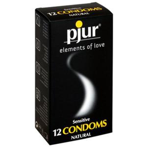 Cienkie prezerwatywy Sensitive Condoms 12 sztuk - 2279255638