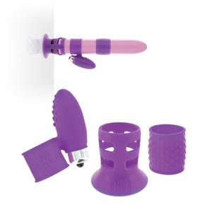 ViboKit - Zestaw akcesori do wibratorw Lelo, FeelzToys, FunFactory, fioletowy - 2279257832