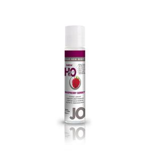 Lubrykant smakowy - System JO H2O Lubricant Raspberry 30 ml MALINA - 2279257919