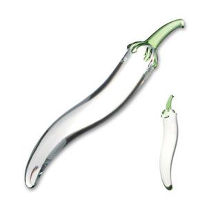 Dildo szklane - Glas Naturals Chili Pepper Glass Dildo - 2279258013