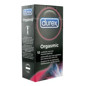 Prezerwatywy opniajce - Durex Orgasmic Condoms 12 szt - 2279258054