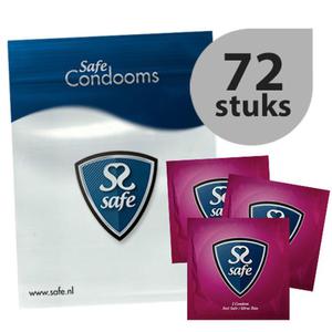 Prezerwatywy ultra cienkie - Safe Feel Safe Condoms Ultra-Thin 72szt - 2279258065