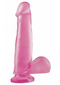 Hipoalergiczne Dildo realistyczne z przyssawk - PIPEDREAM Basix Rubber Works 7.5" Suction Cup Dong - Rowy - 2279258079