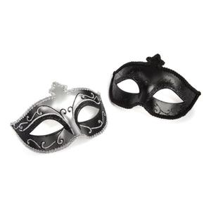 50 twarzy Greya -  Dwie maski karnawaowe Masquerade Mask Twin Pack - 2279258090