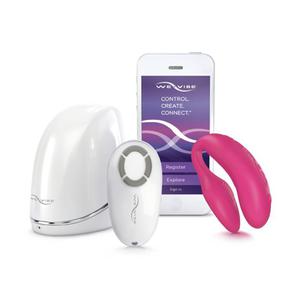 Stymulator sterowany z androida - We-Vibe 4 Plus rowy - 2279258131