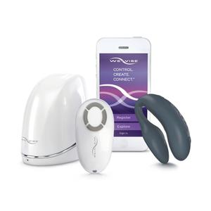 Stymulator sterowany przez telefon - We-Vibe 4 Plus czarny - 2279258132