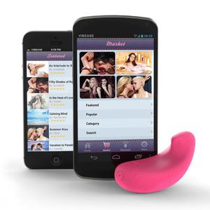 Stymulator sterowany ze smartfonu - Vibease Android Version Vibrator rowy - 2279258135