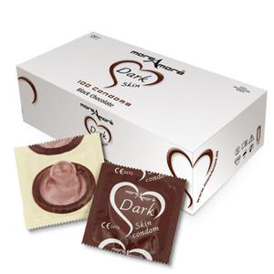 Czekoladowa prezerwatywa MoreAmore Condom Tasty Skin Chocolate 1 sztuka - 2279258151