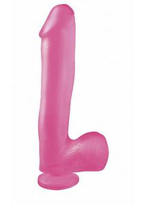 Dildo realistyczne z przyssawk - PIPEDREAM Basix Rubber Works 10" Dong with Suction Cup - Rowy - 2279258520