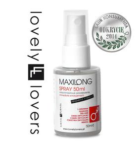 Innowacyjny pyn powikszajcy penisa - Lovely Lovers MAXILONG Spray INNOVATIVE FORMULA 50ml - 2279258530