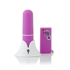 Mini wibrator jajeczko ze zdalnym sterowaniem - NU Sensuelle Remote Control Wireless fioletowy - 2279258680