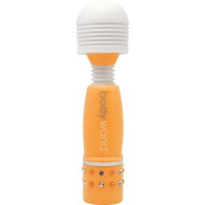 Stymulator masaer Bodywand - Mini Massager Orange pomaraczowy 10cm - 2279255969