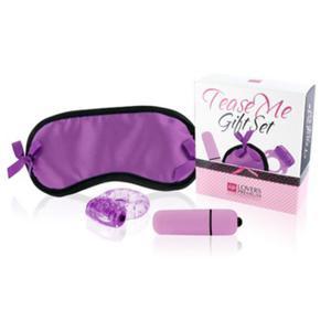 Zestaw erotycznych gadetów LoversPremium - Tease Me Gift Set fioletowy