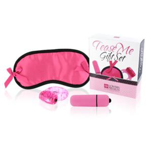 Zestaw erotycznych gadetw LoversPremium - Tease Me Gift Set rowy - 2279255995