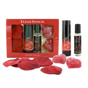 Zestaw na romantyczny wieczr Extase Sensuel -   Coffret Rouge Tentation - 2279256071