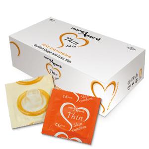 Waniliowe prezerwatywy MoreAmore Condom Tasty Skin Vanilla 50 sztuk - 2279256435