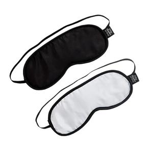 Pidziesit twarzy Greya Soft Blindfold Twin Pack - Satynowa opaska na oczy 2sztuki - 2279256652