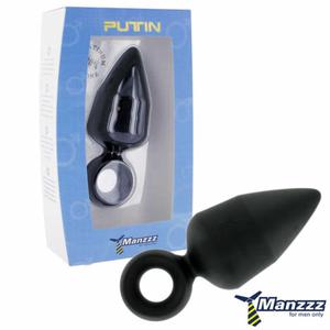 ManzzzToys Putin Black – Zatyczka analna dua czarna