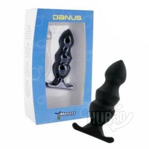 ManzzzToys - Korek Analny Danus - Czarny - 2279255410