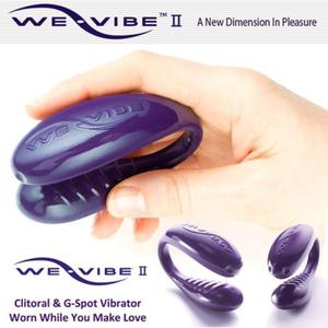 Wibrator We-Vibe II fioletowy (Violet) - Wodoodporny Stymulator echtaczki i pkt G - 2279255415