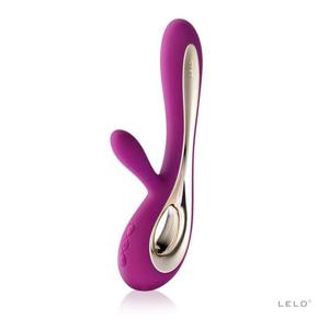 Wibrator ze stymulatorem echtaczki - Lelo Soraya Vibrator czerwony - 2279256995