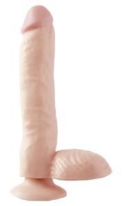 Dildo realistyczne z przyssawk - PIPEDREAM Basix Rubber Works 9" Suction Cup Dong - 2279257051