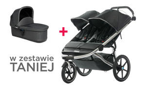 THULE Urban Glide 2 Dark Shadow wzek do biegania + gondola - 2835884833