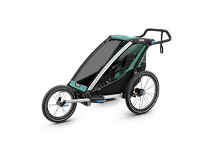 Wzek do biegania - THULE Chariot Lite 1 - morski/czarny - 2845877470