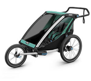 Wzek do biegania, podwjny - THULE Chariot Lite 2 - morski/czarny - 2845877471