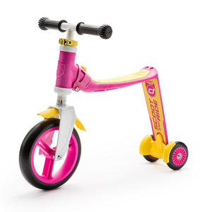 Scootandride - Highwaybaby PLUS 2w1 hulajnoga i rowerek 1+ Pink - 2849812059