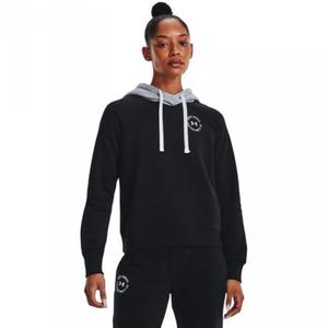 Bluza damska Under Armour Rival Fleece CB Hoodie czarna 1373031 001 - 2878228188