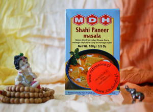 MDH Shahi Paneer Masala - mieszanka przypraw do indyjskiego sera "po krlewsku" 100g. - 2861675148