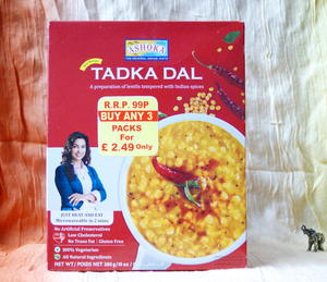 Ashoka Tadka Dal - soczewica w gstym, aromatycznym sosie