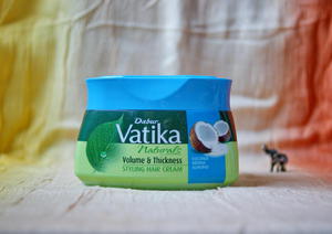 Vatika Naturals - Krem do stylizacji/Maska do wosów z kokosem, henn i midaem - do...