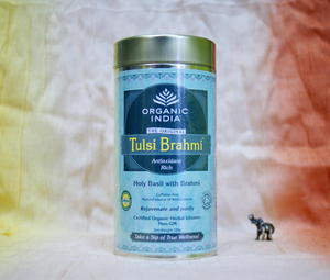 Organic India - Tulsi Brahmi - Herbata z brahmi i bazyli 100g - 2861675296