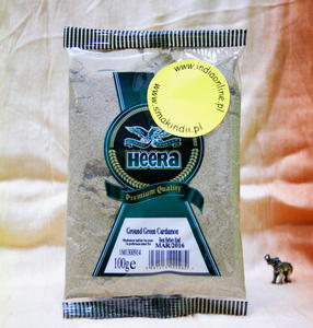 Kardamon zielony mielony - Heera (Elaichi Powder)