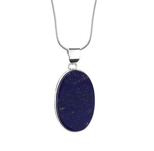 wisiorek z acuszkiem srebro lapis lazuli - 2839060708