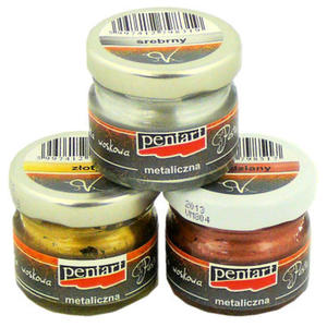 Pasta woskowa metaliczna Pentart 20ml - zota x1 - 2848096739