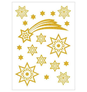 Naklejki HERMA Magic 3726 gwiazdy złote brokatowe - 2846498278