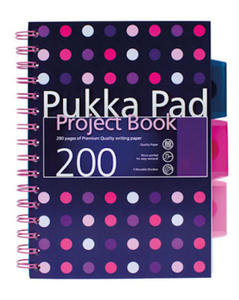 Kołonotatnik A5 Pukka Project Book Dots 200 x1 - 2824962462