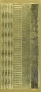 Sticker złoty 01421- zestaw szlaczków (R675) x1 - 2824962967