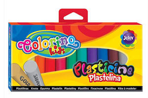 Plastelina Patio Colorino - 12 kol. zota/srebrna - 2824963503