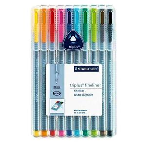 Cienkopis Staedtler Triplus Fine komplet 10kol x1 - 2824963846