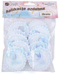 Aplikacje liniaczki niebieskie 12e x1 - 2824964520