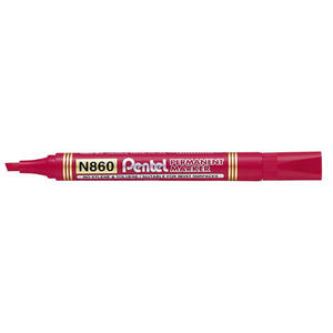 Marker Pentel N860 czerwony x1
