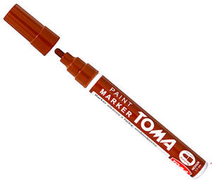 Marker olejowy Toma 2,5mm brzowy x1 - 2824964988